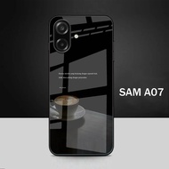 Case Samsung A07 - Softcase Glass Kaca Samsung A07 - Casing Glass Kaca Samsung A07