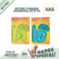 Butterfly Mathematical Ruler Set BT 172 - 05 Math Ruler Set