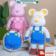 [Genuine] Lego BEARBRICK2200 Puzzle Set 35cm Details Violent Bear Assembled Birthday Gifts