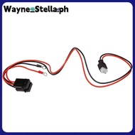 【Wayne_Stella】30A Fuse 6 PIN Short Wave Power Supply Cord Cable For  FT-857D IC-725A 1 metres