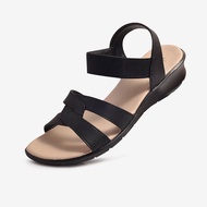 [Hoàn Xu] GIÀY SANDAL QUAI HẬU NỮ BITIS THỜI TRANG BPW002688 (ĐEN + KEM) - BITIS