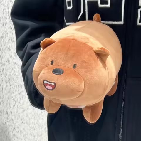 We Bare Bears Plush Toys Grizzly Panda Ice Bear Plush The Bare Bears Stuffed Dolls We Bare Bears Plu