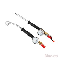 [stock] PSI Air Tyre Pressure Inflator Gauge Monitor Hand-Operated Car Motorbike Bicycle Tire Compre