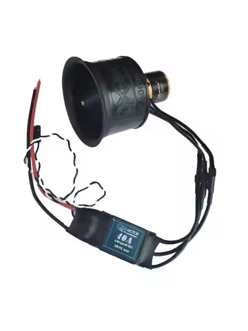 QX motor 50 mm EDF 12 Blade Fan 3S 4S lipo Brushless Motor 40A ESC 50A ESC CW CCW for RC Airplane Pa