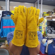 Everest welding leather gloves CE-EN388 standard