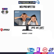 [ผ่อน 0% 6 ด.]MSI PRO MP273U/IPS 4K 60Hz/ประกัน 3 Years