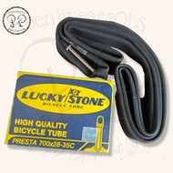 Lucky stone inner tube 700 x 28-35c bicycle inner tube 700x28c 700x35c roadbike inner tube gravel ti