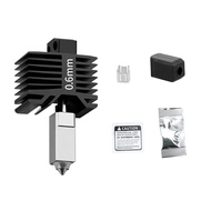 Hotend Kit For Lab X1/X1C/P1P/P1S Hardened Steel Nozzle 0.2/0.4/0.6/0.8mm With 2510 Fan For bamboo 3