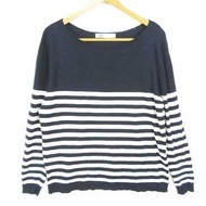 ZARA Tshirt Knit black Rayon Long sleeves Direct from Japan Secondhand