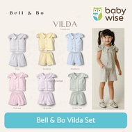 Bell & Bo Vilda Set - Girls' Outfit baju budak perempuan set kids girl clothing set girl kids outfit