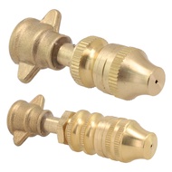 [RALD] Agriculture Brass Electric Sprayer Missile Nozzle Straight Mist Spray Adjustable
