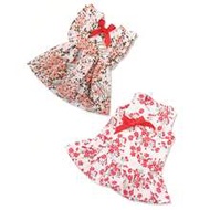 18-Inch American Doll Sleeveless Floral Dress, Children Doll Clothes Accessories (Doll Not Included)