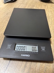 HARIO - V60 Drip Scale 手沖咖啡專用電子秤/電子磅 電池式