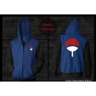 Anime Naruto Shippuden Logo Clan Uchiha Navy Hoodies