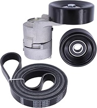 ApplianPar Serpentine Belt Tensioner Idler Pulley kit for Hyundai Santa Fe for Kia Optima Rondo 2.7 