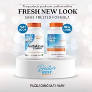 TGWH Doctors Best Nattokinase 2000 FUs contains 90 vegetable capsules.(No.199)