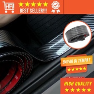 [ORIGINAL] 3D CARBON LIST CARBON SILL PROTECTIVE STICKER SEAL PLATE CAR STICKER CARBON FIBER