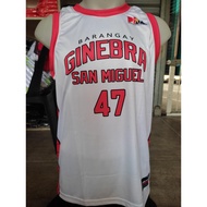 PBA Retro Jersey Ginebra Sab Miguel Caguioa 47