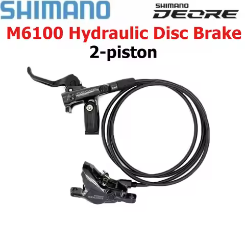 SHIMANO DEORE M6100 MTB Hydraulic Disc Brake BR-M6100 2-Piston Caliper BL-M6100 Lever