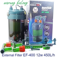 SAKKAI PRO EF-400 Hang On External Aquarium Filter 450L/H 12W Filtering Aquarium water EF400
