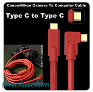 [Fenc] Typ-C Digital Kamera Datenkabel Mänlich/mänlich USB-C Für Canon EOS R RP Sony A7R3 A7R4คอมพิวเตอร์โน้ตบุ๊ก Kamera ออนไลน์ Schießen Kabel