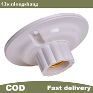 chenlongshang E27 LED Light Bulb Holder Round Soet E27 Base Hanging Lamp Soet Screw Base EN