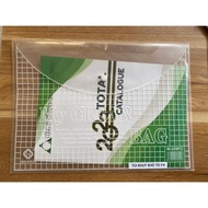 Clear Bag A4 document Bag, Stationery document cover, A4 button Bag, transparent F4 size,