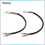 [fixory] Turn Signal Adapter Plug Blinker Connector for Yamaha R1 R6 FZ1 FZ6 FZ6R