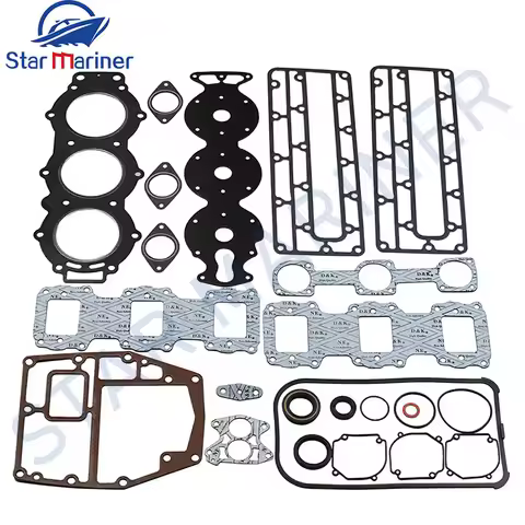688-W0001-02 Power Head Gasket Kit For Yamaha Boat Engine 2T 75HP 85HP Parsun 85HP 688-W0001-02-00 6