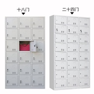 Gym Staff Cabinet Locker 6 Doors 12/24 Doors Tin Cabinet Locker with Lock Bathroom Storage Cabinet L