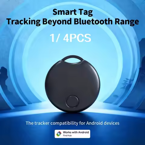 1/4PCS Android Tracker Portable Anti-lost Device for Google's Find Hub App Locate Smart Tag for Pixe