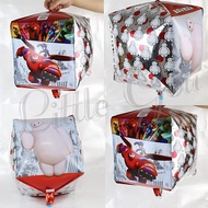Baymax Box Balloon / Baymax Cube Balloon Foil / Baymax Foil Balloon / Baymax Balloon