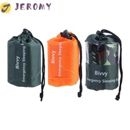 JEROMY Sleeping Bags Camping Lifesaving Outdoor Emergency Blanket Thermal Blanket Outdoor Bivvy Wate