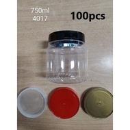[100pcs] 750ml/4017 balang kuih/bekas kuih raya