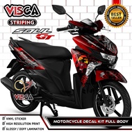 Decal Soul GT 125 Full Body - Sticker Soul GT 125 Full Body - Decal Soul GT 125 Full Body - Striping