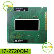 Intel Core For I7-2720QM SR014 Processor i7 2720QM Laptop CPU Slot G2 rPGA988B is suitable for HM65 75 76 77 chipset