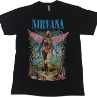 เสื้อยืดวง NIRVANA ลายนางฟ้า หายากลายนี้ ได้มาน้อยครับ