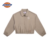 DICKIES WOMENS JACKET ELASTIC CUFF ON SLEEVE AND HEM LOGO BADGE ON CHEST AOP POCKET LINING เสื้อแจ็ค