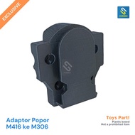 Stock Adaptor Popor M416 ke Dcobra M306 Mainan Tec9 Adapter 3DP