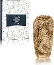 INTER-ESQUE Scrub Glove - Exfoliating Glove - Hemp & Cotton