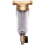 4 Split-Mouth Water Filters Front Purifier Copper Lead Pre-Filter Backwash Remove Rust Contaminant Sediment Pipe
