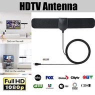 Digital TV Receiver DVB-T2 HDTV Antenna TV Antenna VHF UHF Radius Surf Aerial Indoor ATSC 25 Miles Range