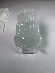 緬甸🇲🇲翡翠A玉  冰種正裝觀音