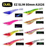 DUEL EX SERIES EZ SLIM 80MM GLOW ULTRA UV CANDAT KILLER CANDAT SOTONG EZ BAIT SQUID LURE
