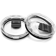 20 oz Thermos Cup Lid, Suitable for YETI 20 oz Thermos Cup, 10/24 oz Mug and 10 oz Short Cup, 2 Piec