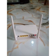 ZTE F609 V3.0 GPON ONT(ZXHN F609) PLUS ANTENNA ADAPTER 5DBI GEPENG RARELY