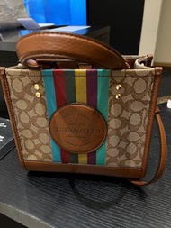 Coach dempsey 22 tote vintage colour