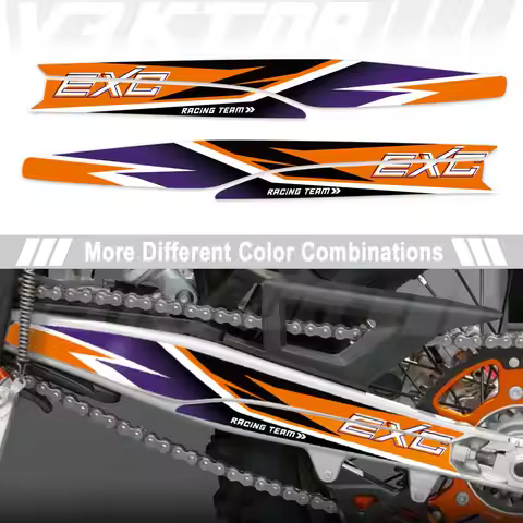 Motorcycle Swingarm Sticker Swing Arm Protection Decals For KTM 150 250 300 350 450 500 EXC EXC-F SI