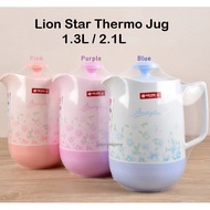 Lion Star Thermo Water Jug 1.3L/2.1L Thermos Flask Hot & Cold Thermo Jag Air Tahan Panas & Sejuk Tek