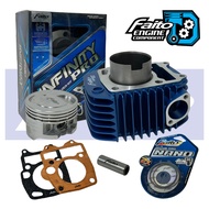 FAITO RACING WAVE125 RACING CYLINDER BLOCK 57MM FULL SET WAVE125S WAVE125X BLOCK 57MM